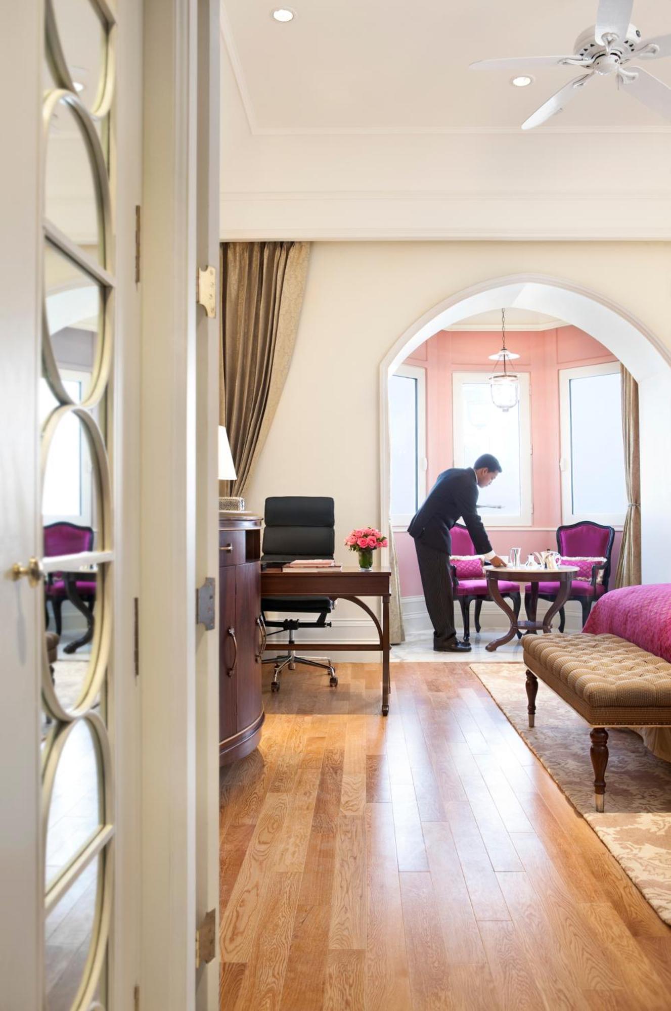 Habitación Taj Club con vistas al mar y servicio de enlace con el aeropuerto (solo 1 trayecto) - 1 cama extragrande